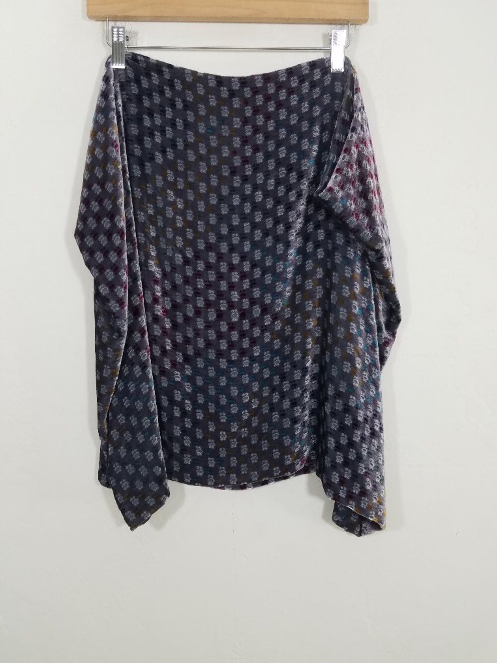 Johnny Was Velvet Infinty Scarf Silk Blend Size S